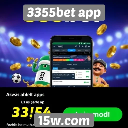 Promoções disponíveis no 3355bet app